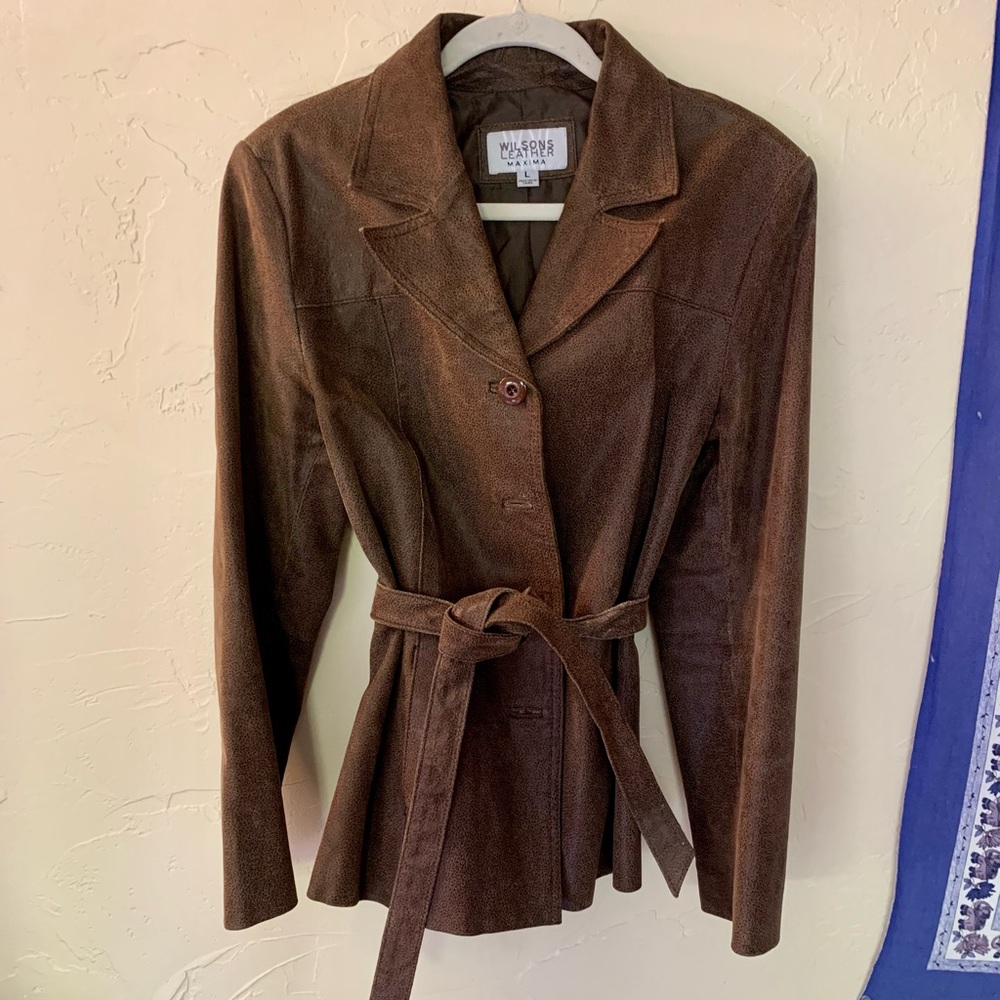 Wilson’s Maxima Leather Vintage Jacket
